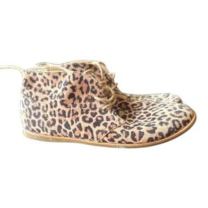 Lucky Brand Leopard ankle boots. Size 8